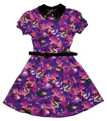 Buy Stitch Shoppe Dress Hocus Pocus Sunset Sanderson Sisters Uk Size 12 -14 US Large • 58£
