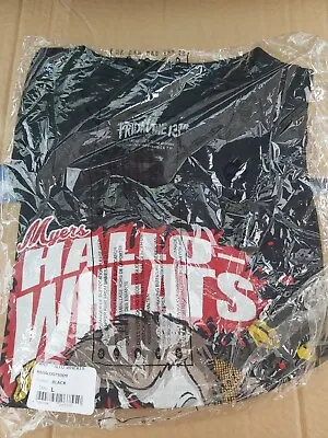 Buy Hallo-Wheats Cereal Killer Michael Myers Halloween Horror T-Shirt - Size Large  • 11.99£