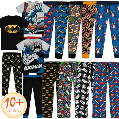 Buy Mens Pyjamas Or Mens Pyjama Bottoms Mens Marvel Pyjamas Mens Novelty Pyjamas • 18.97£
