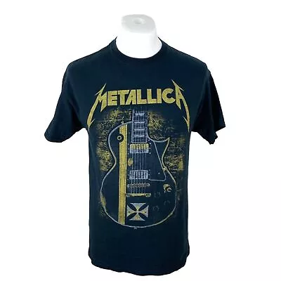 Buy Metallica T Shirt Black Medium Band Tee Band T Shirt Graphic Metal Tee • 22.50£