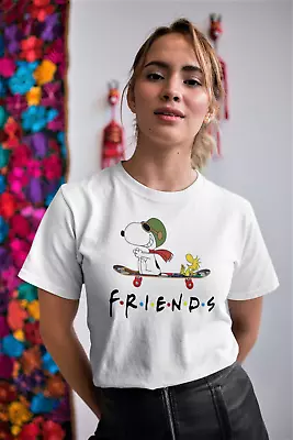 Buy Snoopy Friends T-shirt Funny Shirts • 15£