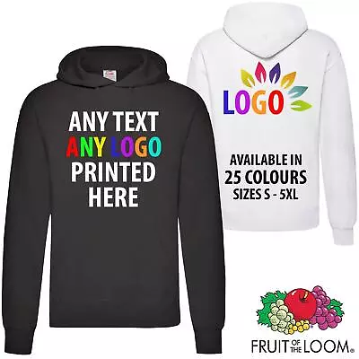 Buy Personalised Hoodie Custom Printed Text Unisex Stag Do Hen Workwear Top Gift • 18.99£