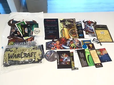 Buy NEW 2007 BLIZZCON LOOT GIFT BAG World Of Warcraft T SHIRT Figures GAME CARDS  #6 • 73.01£