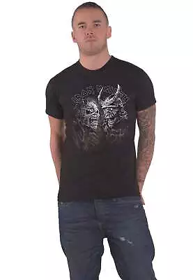 Buy Iron Maiden Senjutsu Grayscale Heads T Shirt • 17.95£