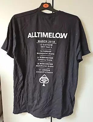 Buy All Time Low - March 2018 Tour Official XL Unisex T-Shirt - Band Merch • 11.99£