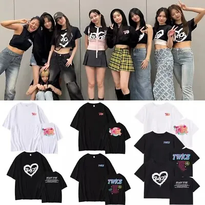 Buy Kpop TWICE T-shirt North America Tour Ready To Be Tshirt Cotton Tee • 18.60£