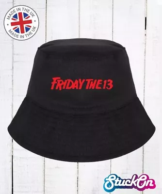 Buy Friday 13, Murder, Redrum, Hat, Bucket, Movie, Fan, Merch, Novelty, Horror, Gift • 9.99£