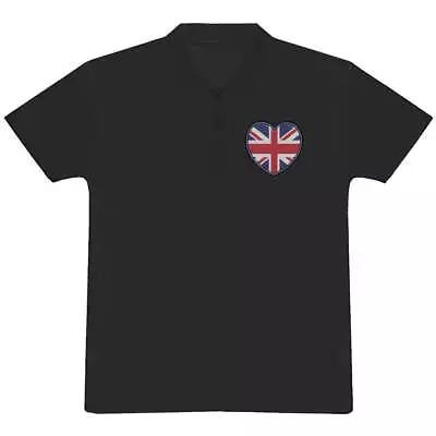 Buy 'United Kingdom Heart' Adult Polo Shirt / T-Shirt (PL038522) • 12.99£