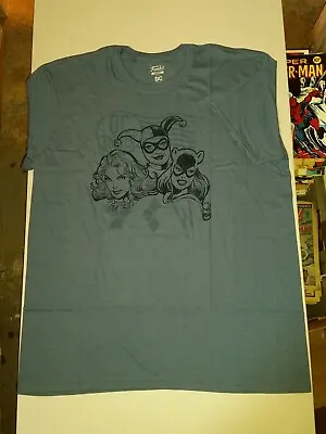 Buy Funko Ladies Of Dc T-shirt Bad Girls Harley Quinn Catwoman Size Large • 12.99£