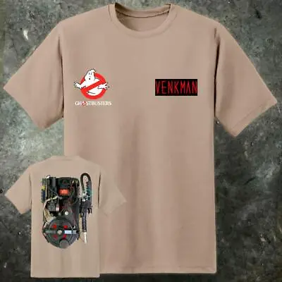 Buy Ghostbusters Uniform - Custom Name Patch T Shirt Proton Pack Venkman Stantz Mens • 20.99£
