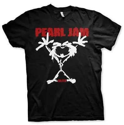 Buy Official Licensed - Pearl Jam - Stick Man T Shirt Grunge Vedder Seattle • 18.99£