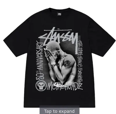 Buy Stussy X Metalheadz 30 Goldie T-Shirt Black - Size XL - Extra Large (XL) - BNWT • 65£