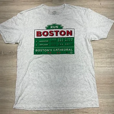 Buy New Balance Boston's Cathedral T-Shirt Run Boston Women's Medium V42 • 18.93£
