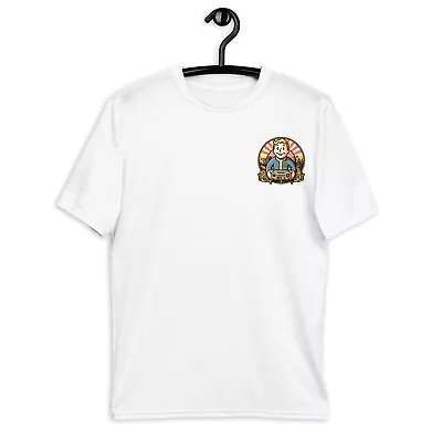Buy Fallout White T-shirt, Vault Boy, Unisex Tee, Fan Made, Gamer T-shirt • 17£