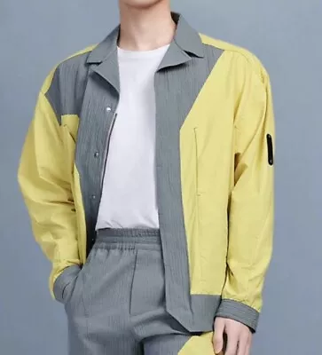 Buy Sold Out A-COLD-WALL* Two-tone Grey Yellow Long-sleeves Jacket L • 420£
