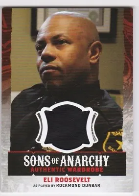 Buy Sons Of Anarchy Rockmond Dunbar As Eli Wardrobe Costume Trading Card #W10 • 16.42£