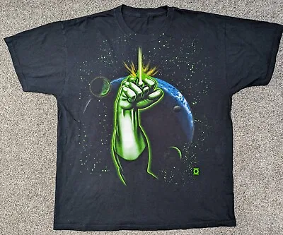 Buy Vintage Early 00s Green Lantern Marvel T-shirt Heavyweight XL • 30£