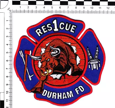 Buy North Carolina - Durham Rescue 1 Fire Dept Patch • 7.80£