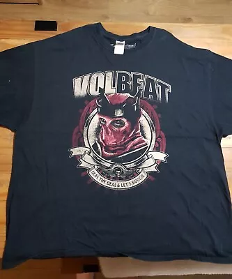 Buy Volbeat T-Shirt Black 3XL Metal  Metallica Johnny Cash Ghost Pantera Misfits • 11£