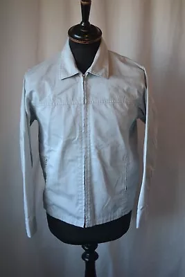 Buy Vintage 70's Spire Of Hong Kong Pale Grey Western Summer Jacket Small 36 Rock • 19.99£