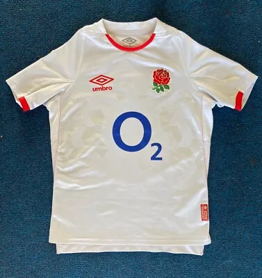 Buy Boys Umbro England Home Pro Rugby Shirt 2020/2021 Age 9/10 Size YM  • 15£