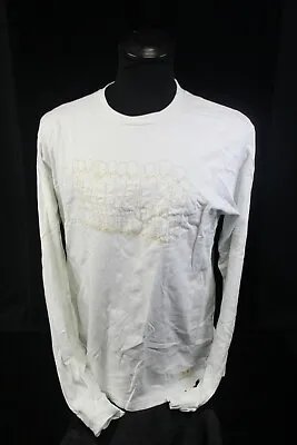 Buy Adidas Shirt Football ELF Player Jersey Football Size L Long Sleeve White T-Shirt • 15.36£