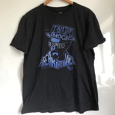 Buy BREAKING BAD Heisenberg Men’s Official IML T-Shirt Black Size L • 10£