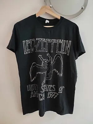 Buy Led Zeppelin T-Shirt Black Gildan M • 8£