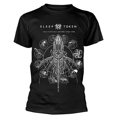 Buy Sleep Token Tomb Whale Black T-Shirt NEW OFFICIAL • 16.39£