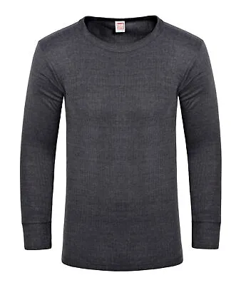 Buy Mens Thermal Long Sleeve T-Shirts Warm Underwear Heat Control Shirt Full Sleeves • 7.49£