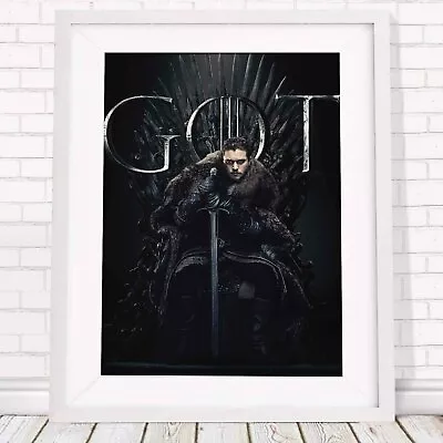 Buy GAME OF THRONES - Jon Snow Poster Picture Print Sizes A5 To A0 **FREE DELIVERY** • 75.23£