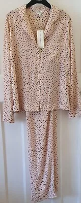 Buy M&S X GHOST Cool Comfort Printerd Pyjama Set  (Size 14) • 39.99£