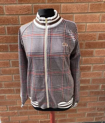 Buy Lonsdale Check Print Tracksuit Top Only - Size XL • 40£