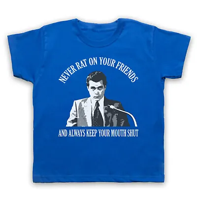 Buy Goodfellas Henry Unofficial Never Rat On Your Friends Kids Childs T-shirt • 16.99£