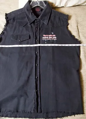 Buy Vintage Iron Maiden Concert Shirt (vest), Circa 2012 • 183.38£