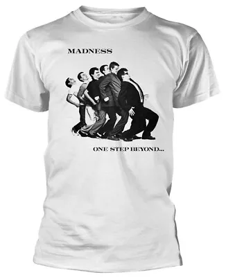 Buy Madness One Step Beyond White T-Shirt OFFICIAL • 17.79£