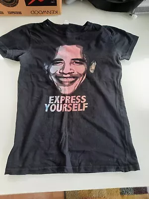 Buy Madonna Stick And Sweet Tour T Shirt SIZE S Express Yourself Obama  • 5£