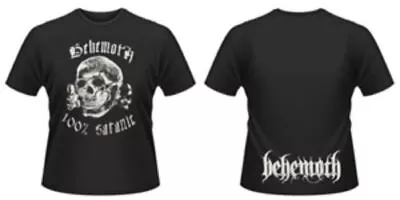Buy Behemoth 100% Satanic Tshirt Size Extra Extra Large Rock Metal Thrash Death Punk • 11.40£
