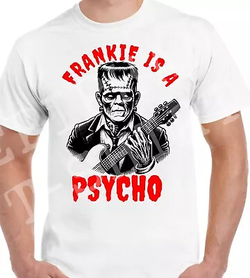 Buy Psychobilly Music Men's T-Shirt Gift Frankenstein T-Shirt Punk Rockabilly Party • 13.95£