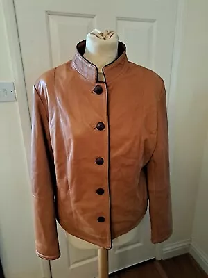Buy HIDE PARK Ladies Brown Leather Jacket. Medium TOP GRADE HIDE Super Soft . • 25£