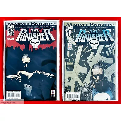 Buy Punisher # 6 And 7     2 Marvel Knights Comic Book Issues 2002 (Lot 2126 • 13.49£
