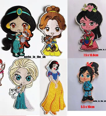 Buy Snow White Aladdin Beauty And Beast Frozen Patches Badges • 3.99£