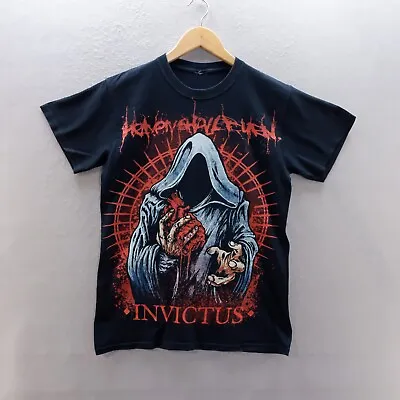 Buy Heaven Shall Burn Mens T Shirt Small Black Graphic Revolution Rock Band Music • 11.99£