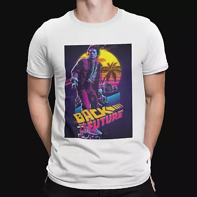 Buy Back To The Future Miami T-Shirt  - Sci Fi - TV - Film- 80's - Retro - Cool-90's • 8.39£