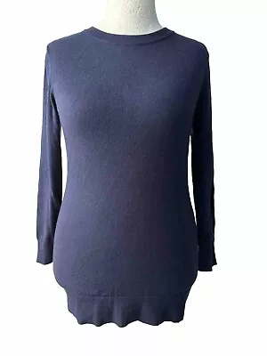 Buy EX Ben De Lisi Jumper Sweater Pullover Ladies Womens Navy Blue Medium M • 16.99£