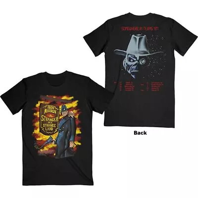 Buy Iron Maiden - Unisex T-Shirt  Stranger In A Strange Land Back Print - L1362z • 16.06£