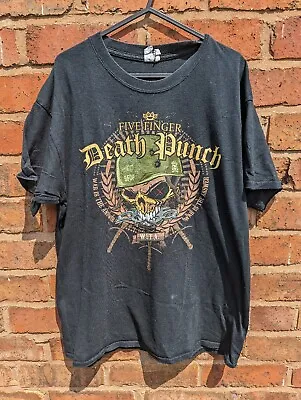 Buy Five Finger Death Punch Tour T Shirt • 12.99£