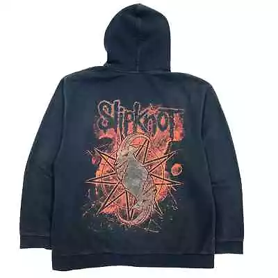 Buy Vintage  00s Slipknot Hoodie With Large Back Print - XL • 55£