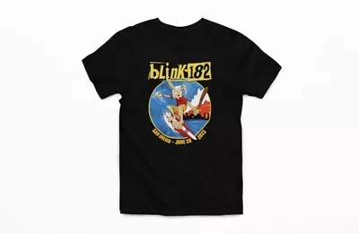 Buy Blink 182 Surf Bunny Rock Band Music Black T-Shirt Size Medium • 11.99£