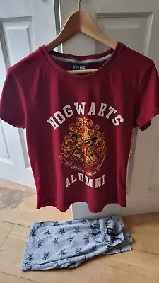 Buy Harry Potter Ladies Hogwarts Pyjamas Size Medium • 9.99£